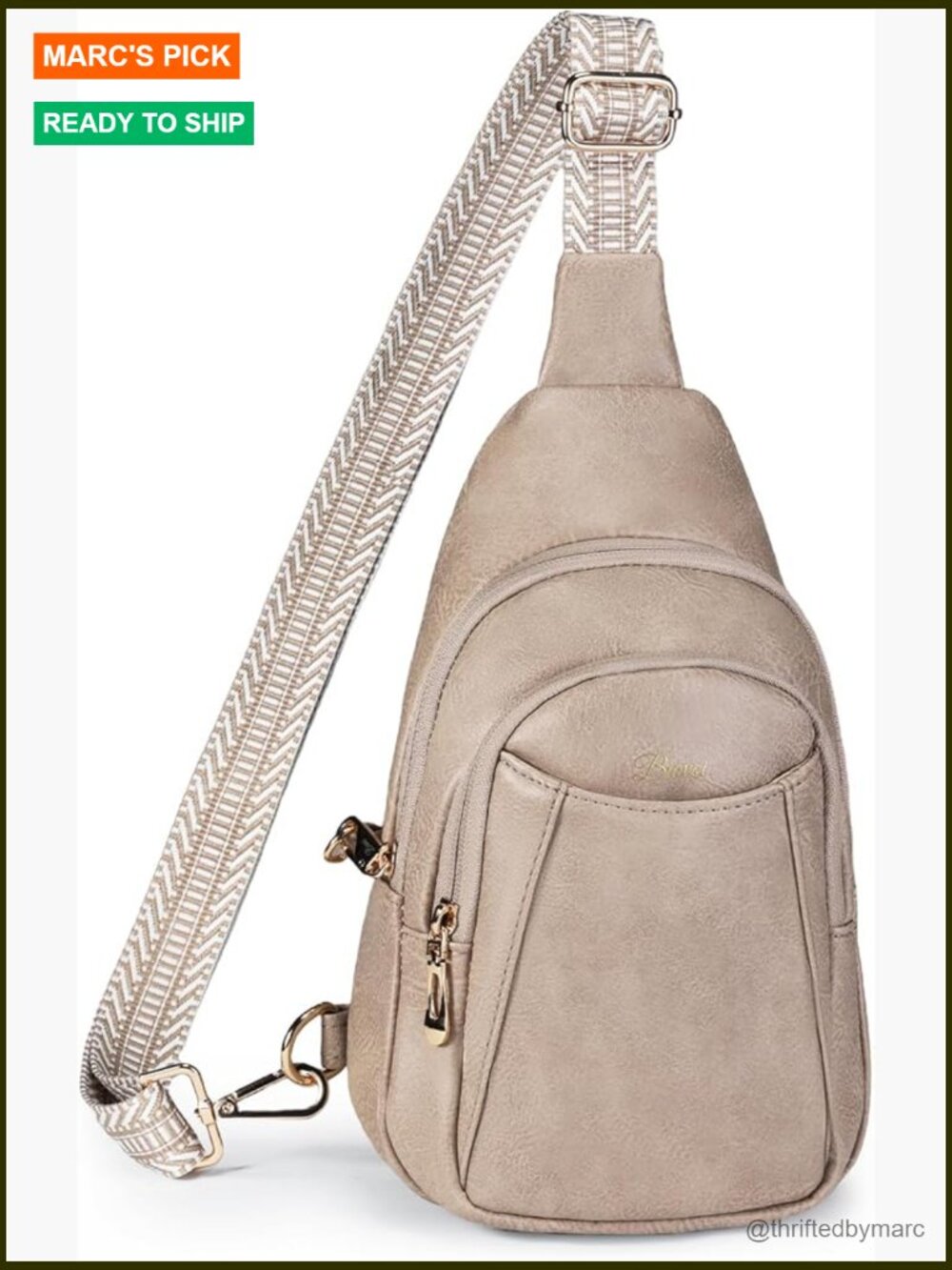Anti Theft Crossbody Bag Vegan Leather Rfid Blocking Medium Sling